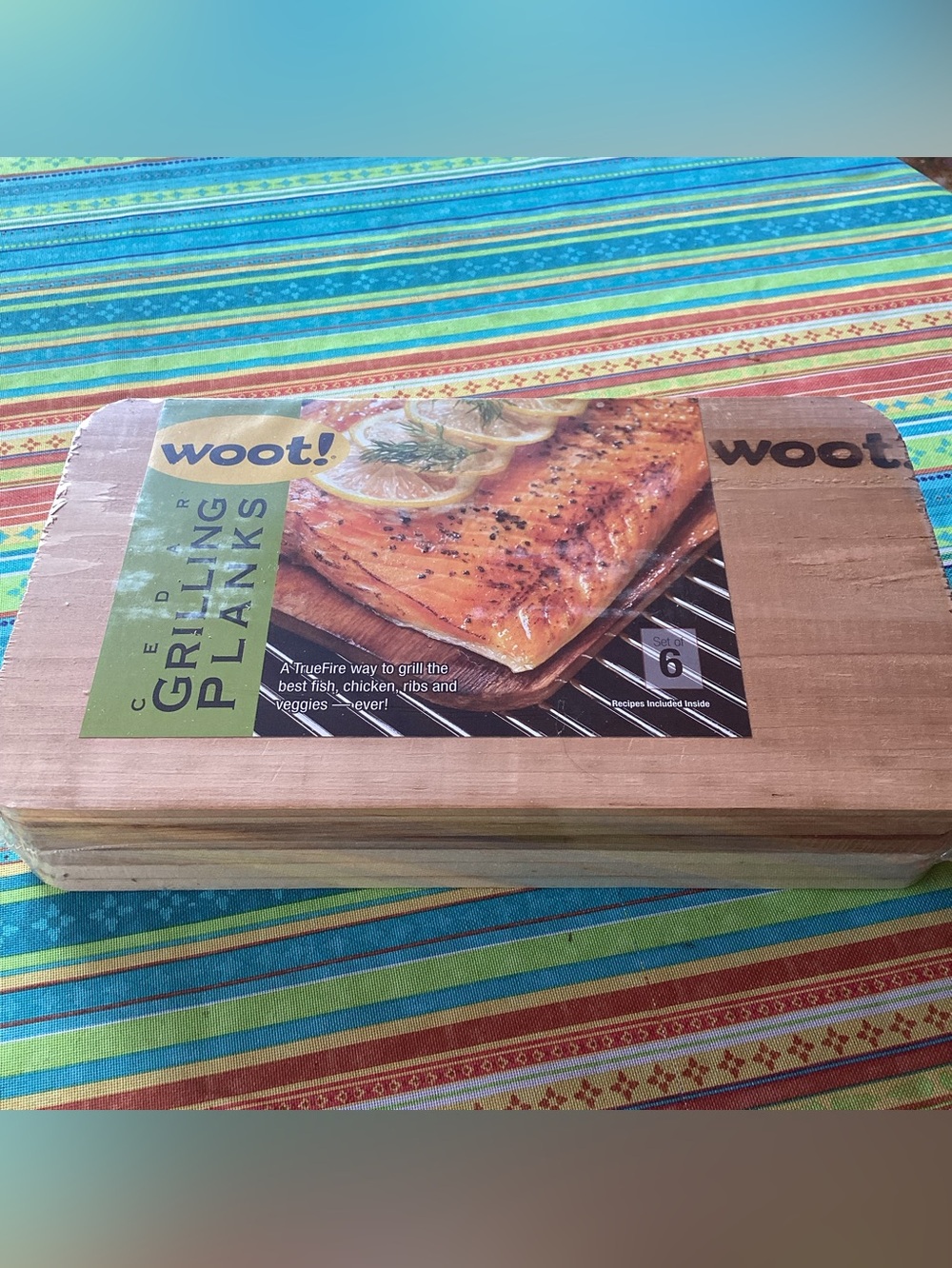 Woot! Cedar Grilling Planks - Set of 6